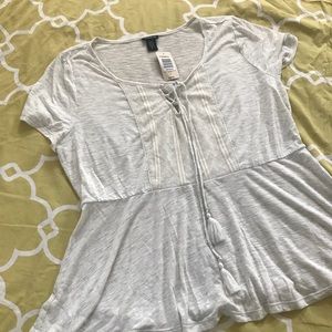 NWT Torrid Grey Top